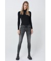 JEAN PUSH UP JAMBE SKINNY COULEUR NOIR 125266 FIESTA CONCEPT STORE