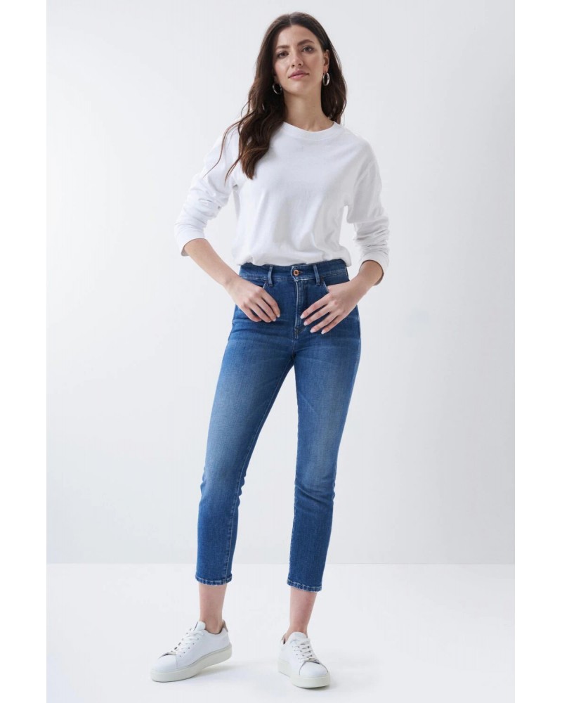 Jean Push In Secret Glamour de Salsa avec effet ventre plat. 125883 FIESTA CONCEPT STORE