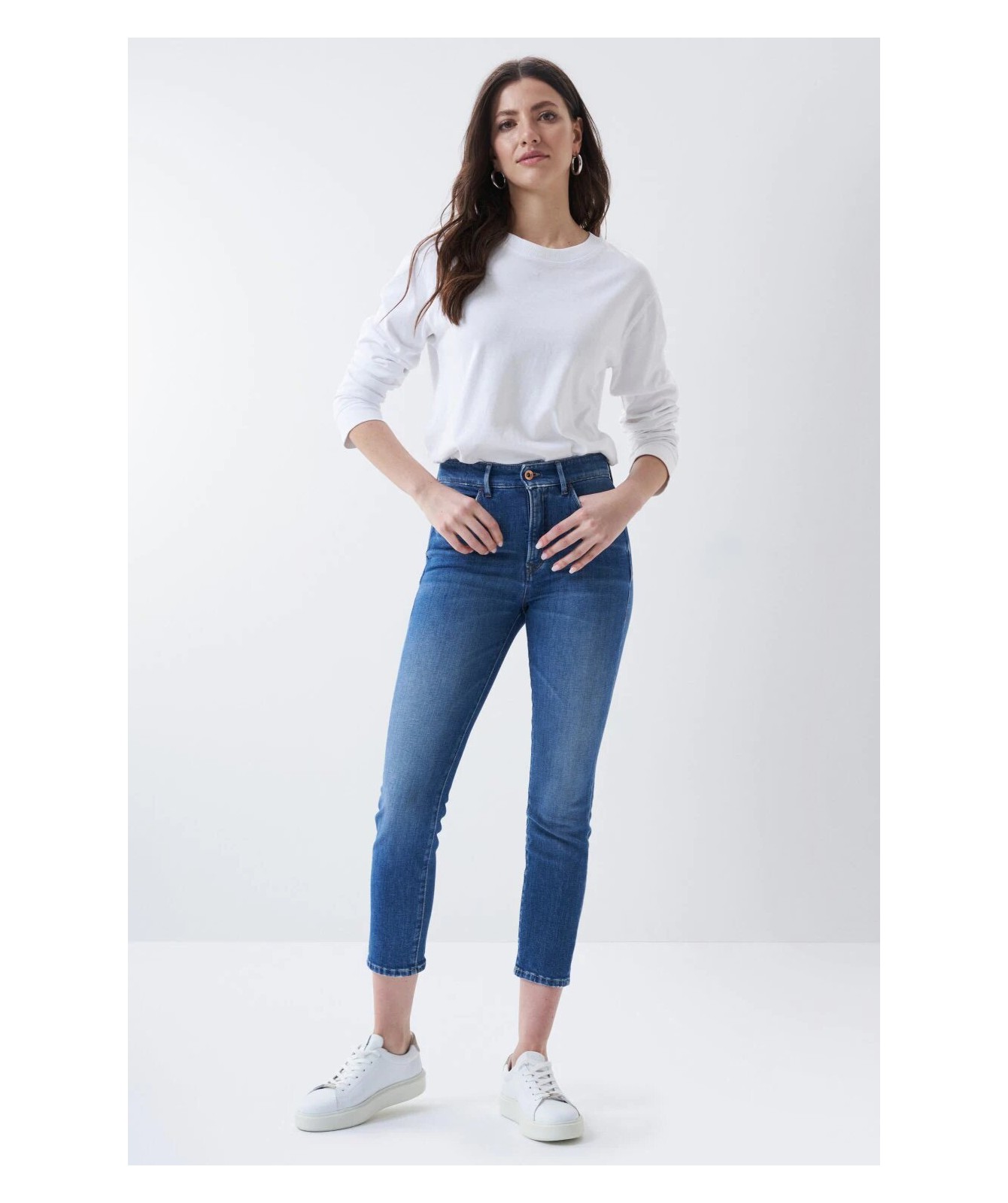 Jean Push In Secret Glamour de Salsa avec effet ventre plat. 125883 FIESTA CONCEPT STORE