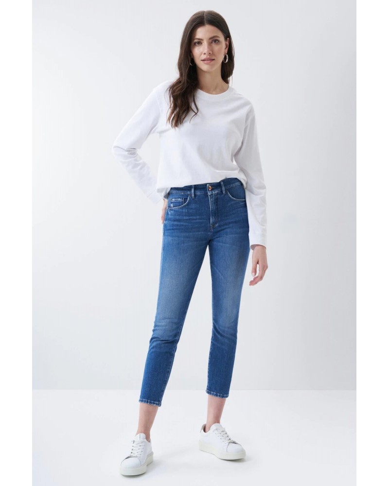Jean Push In Secret Glamour de Salsa avec effet ventre plat. 125883 FIESTA CONCEPT STORE