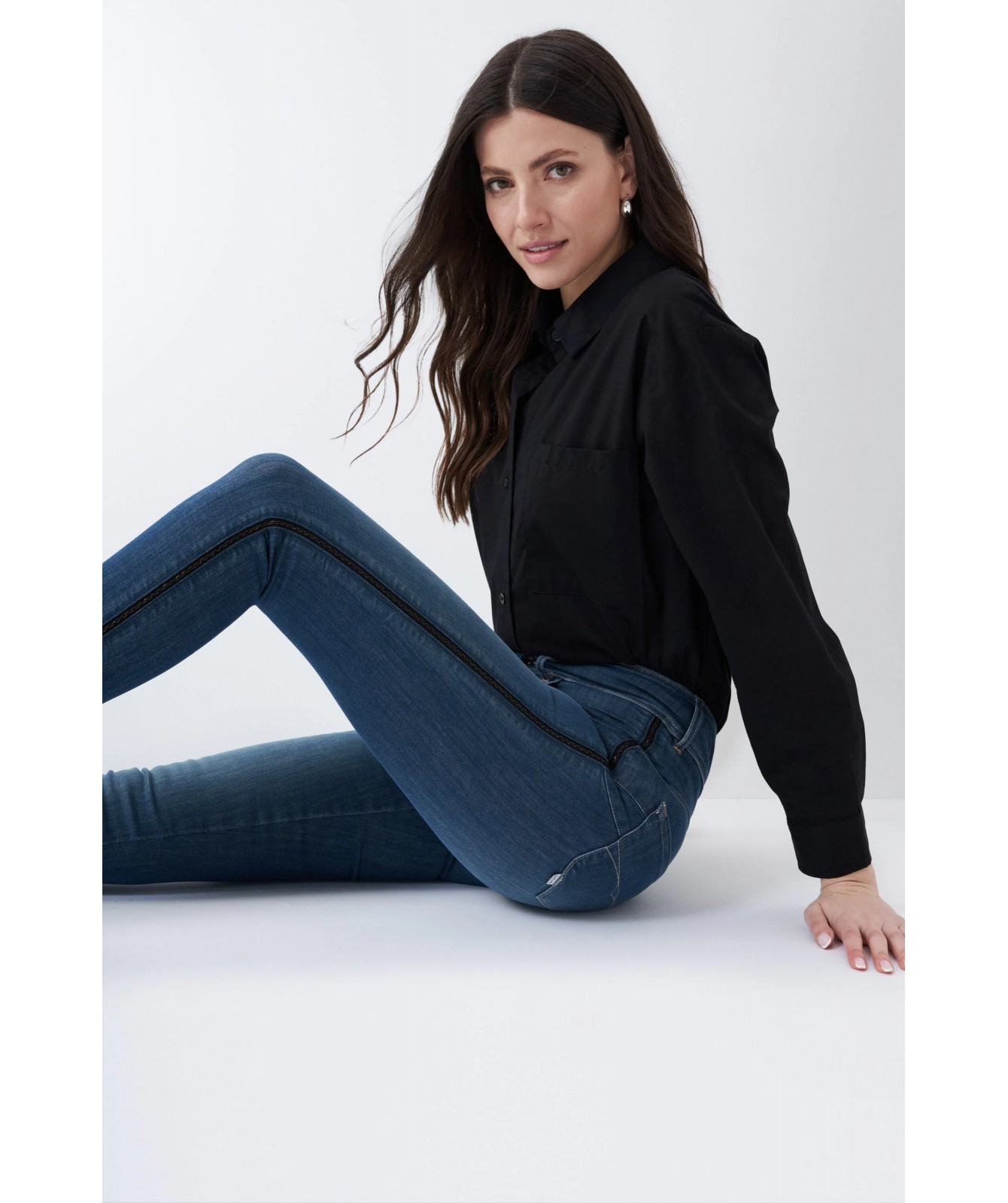 Jean Push In Secret de Salsa effet ventre plat. 126013 FIESTA CONCEPT STORE