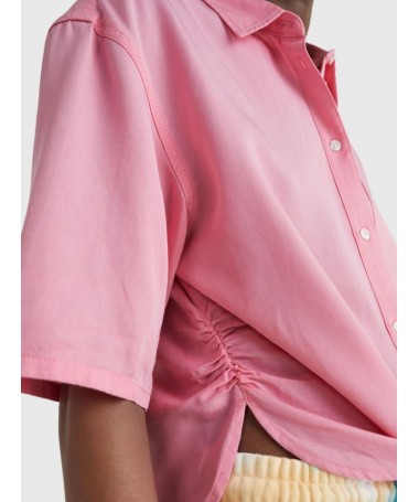 CHEMISE À NOUER ÉLÉGANTE ET CONFORT POUR FEMME TOMMY HILFIGER DW0DW12900