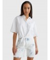 CHEMISE À NOUER ÉLÉGANTE ET CONFORT POUR FEMME TOMMY HILFIGER DW0DW12900