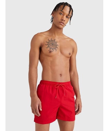 SHORT DE BAIN MI-LONG À CORDON DE SERRAGE HOMME TOMMY HILFIGER UM0UM02041 FIESTA CONCEPT STORE