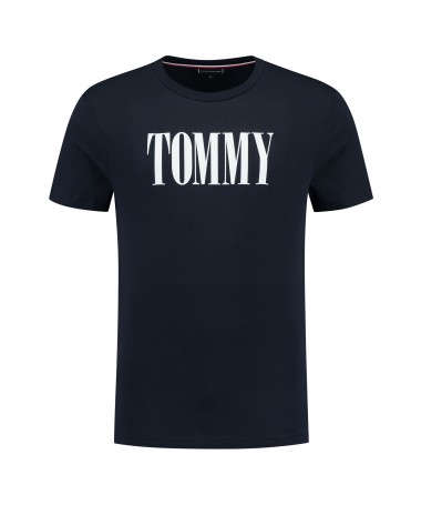T-shirt homme Tommy hilfiger à col ras-du-cou classique en jersey de coton bio  UM0UM02534