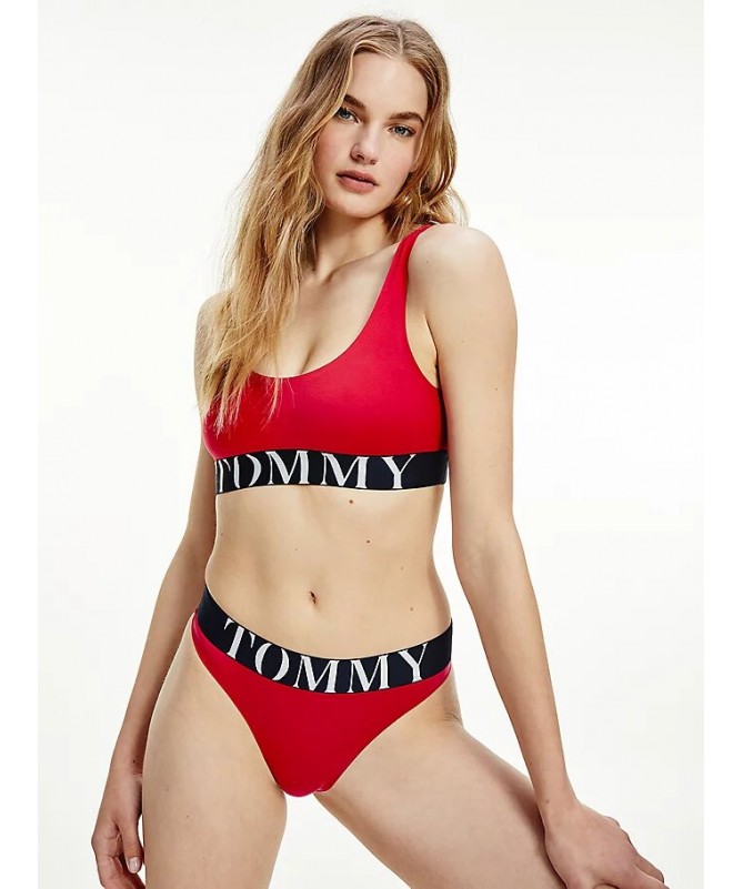 BRASSIERE EN MICROFIBRE EXTENSIBLE EXTRA DOUCE SANS REMBOURRAGE TOMMY HILFIGER FEMME UW0UW03172