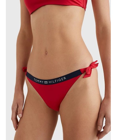 BAS DE BIKINI COUPE CHEEKY À CEINTURE LOGO