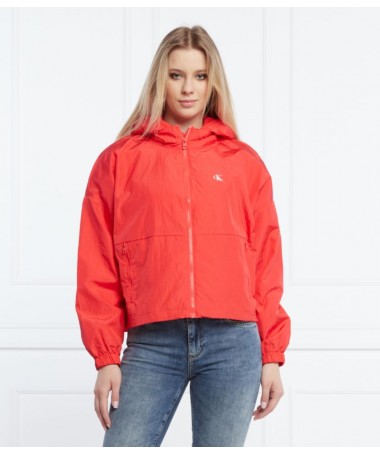 VESTE COUPE VENT CLAVIN KLEIN POUR FEMME EN NYLON COUPE OVERSIZE J20J218273 FIESTA CONCEPT STORE