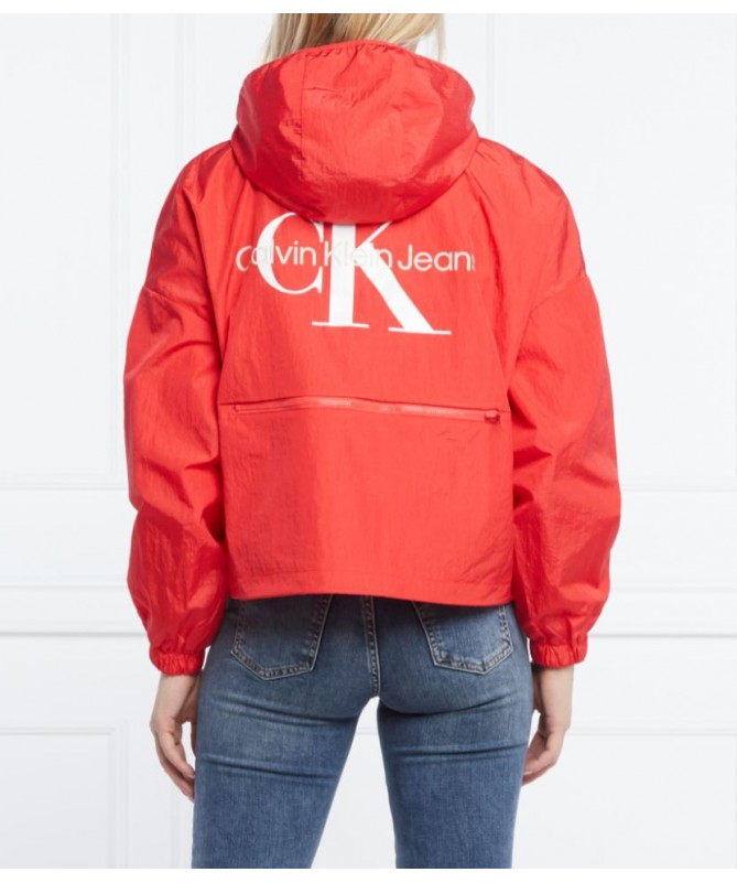 VESTE COUPE VENT CLAVIN KLEIN POUR FEMME EN NYLON COUPE OVERSIZE J20J218273 FIESTA CONCEPT STORE