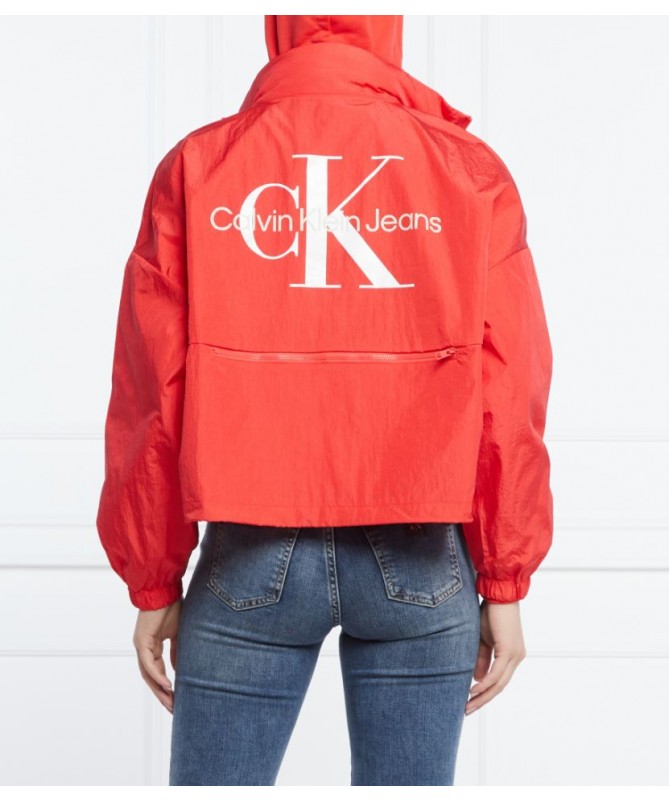 VESTE COUPE VENT CLAVIN KLEIN POUR FEMME EN NYLON COUPE OVERSIZE J20J218273 FIESTA CONCEPT STORE