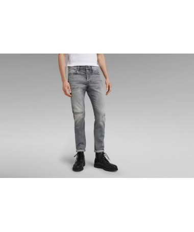 Jean G star 3301 slim taille mi haute pour homme. De couleur gris. 51001-C293 FIESTA CONCEPT STORE
