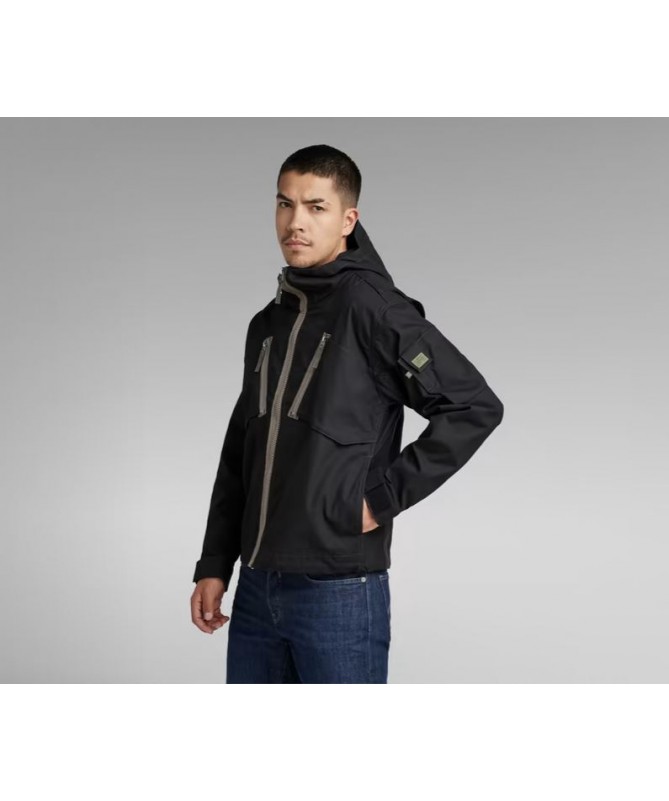 VESTE À CAPUCHE À COL MONTANT SPORTY POUR HOMME G-STAR D21064-9288 FIESTA CONCEPT STORE