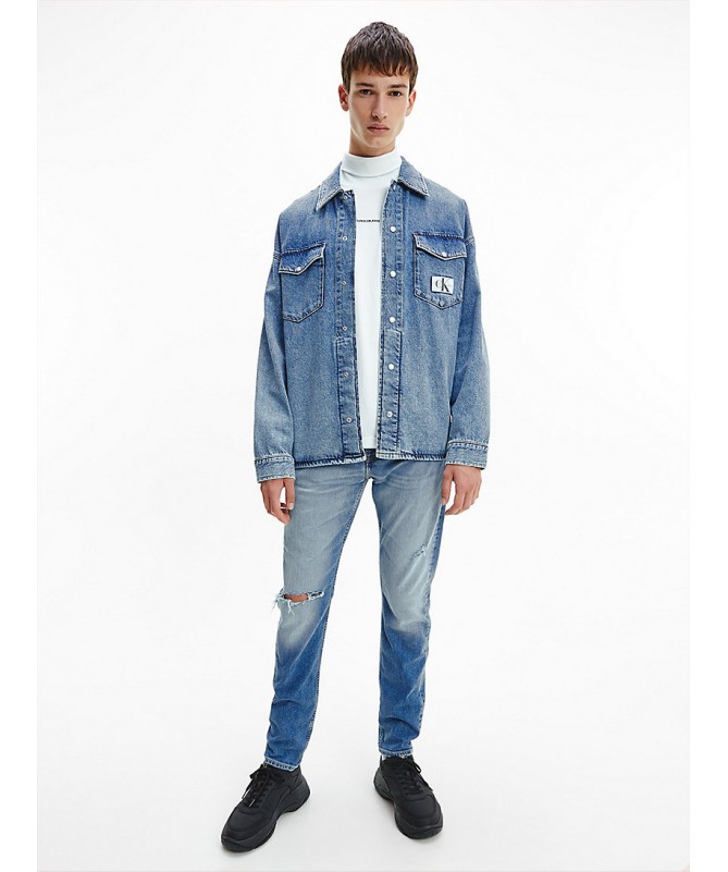 JEAN HOMME TAILLE MI HAUTE COUPE SLIM. J30J319853 FIESTA