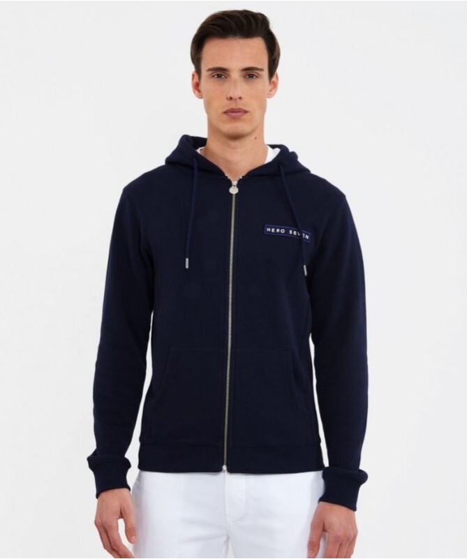 Sweat shirt à capuche Her Seven pour homme fermeture zippé. ROCKY ZIP FIESTA CONCEPT STORE Sweat shirt à capuche Her Seven pour homme fermeture zippé. ROCKY ZIP FIESTA CONCEPT STORE