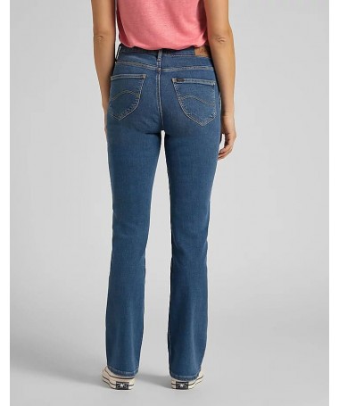 Jean pour femme de modèle bootcut skinny signé Lee®, basé sur le Breese taille haute. L31TQDTO FIESTA CONCEPT STORE