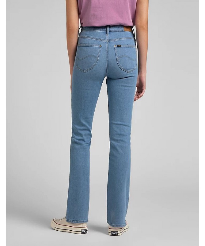 Jean femme modèle bootcut skinny signé Lee®, basé sur le Breese taille haute. L31TQDUG FIESTA CONCEPT STORE