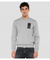 Sweat-shirt ras-du-cou homme en pur coton Replay. Style streetwear décontracté. M6059 .000.22890P FIESTA CONCEPT STORE