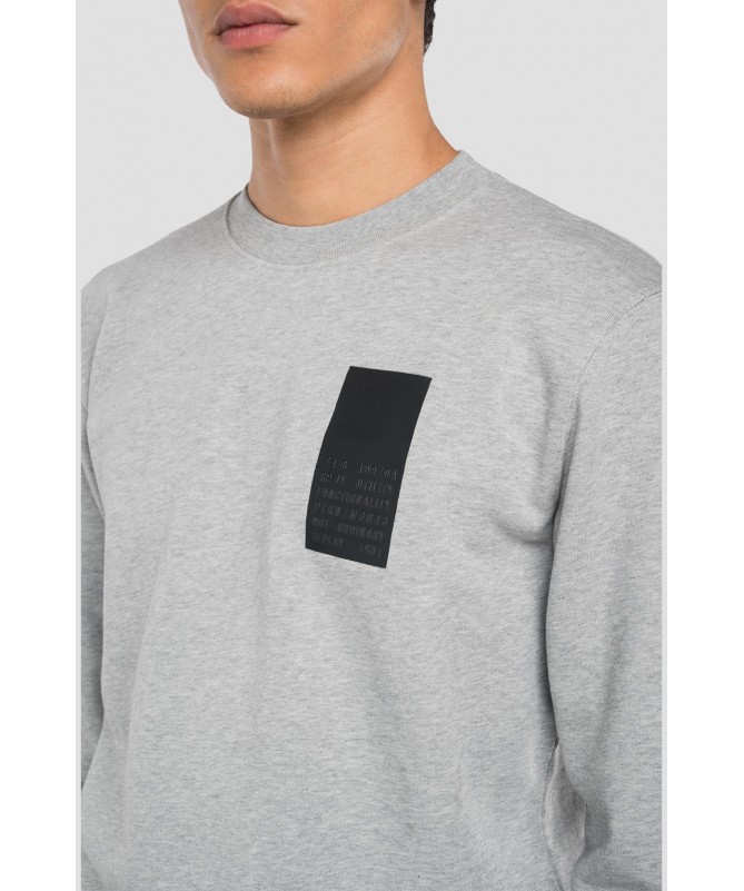 Sweat-shirt ras-du-cou homme en pur coton Replay. Style streetwear décontracté. M6059 .000.22890P FIESTA CONCEPT STORE