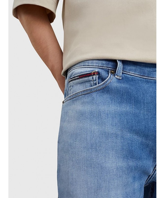JEAN EFFET DÉLAVÉ SKINNY BRANDING TOMMY JEANS DM0DM13211 FIESTA CONCEPT STORE