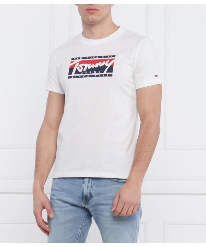 Tee shirt Tommy Hilfiger logo poitrine. DM0DM13250 FIESTA CONCEPT STORE