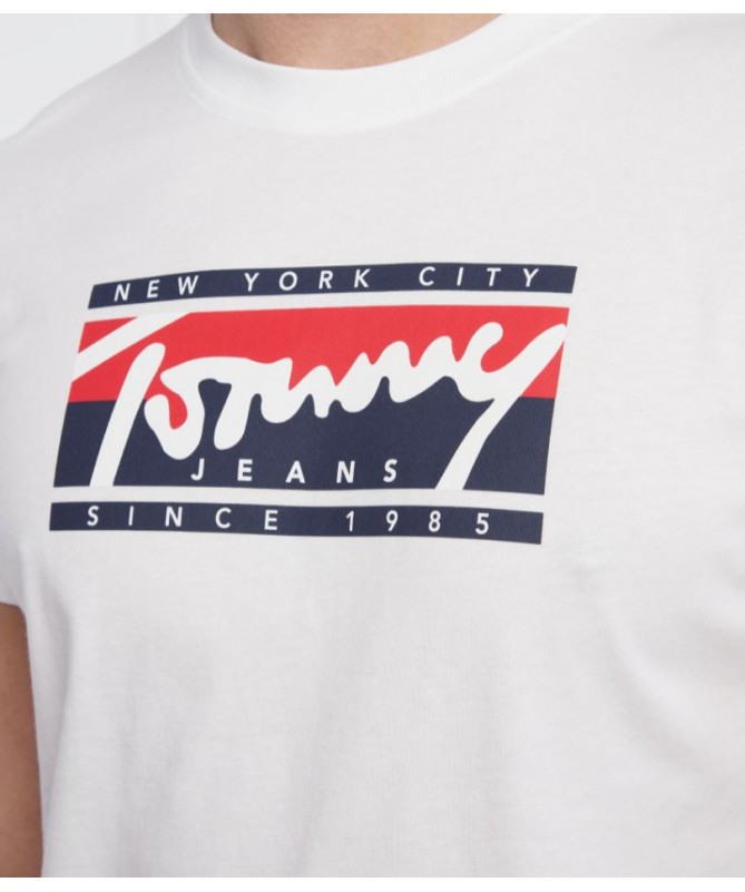 Tee shirt Tommy Hilfiger logo poitrine. DM0DM13250 FIESTA CONCEPT STORE