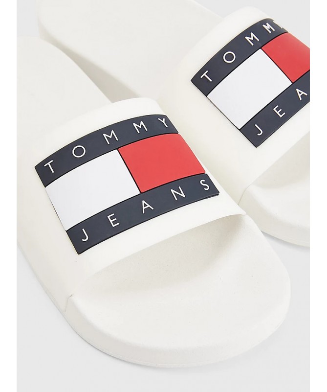 Claquette mixte Tommy Hilfiger en caoutchouc et TPU. EM0EM01021 FIESTA CONCEPT STORE