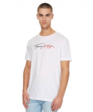 Tee shirt Tommy Hilfiger homme logo sur le devant. UM0UM02513 FIESTA CONCEPT STORE
