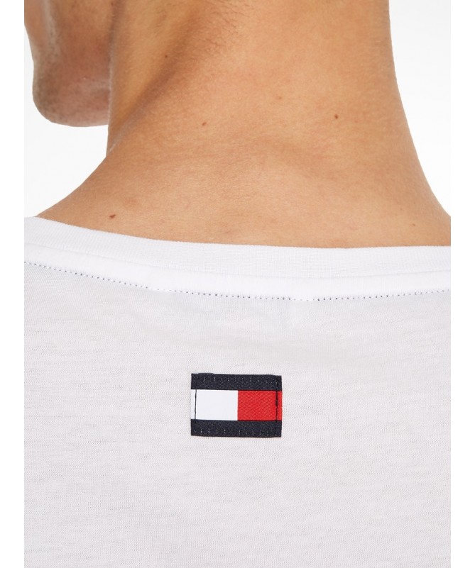 Tee shirt Tommy Hilfiger homme logo sur le devant. UM0UM02513 FIESTA CONCEPT STORE