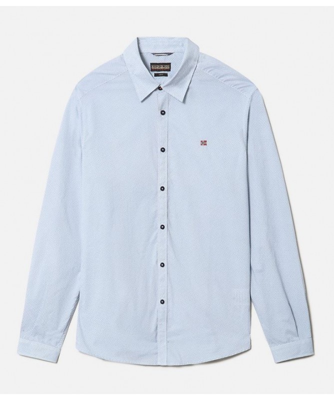CHEMISE À MANCHES LONGUES COULEUR BLEU CLAIR NAPAPIJRI G-COURMA. FIESTA CONCEPT STORE