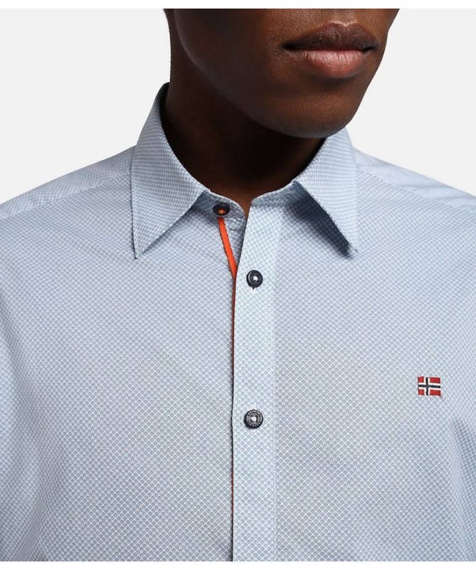 CHEMISE À MANCHES LONGUES COULEUR BLEU CLAIR NAPAPIJRI G-COURMA. FIESTA CONCEPT STORE