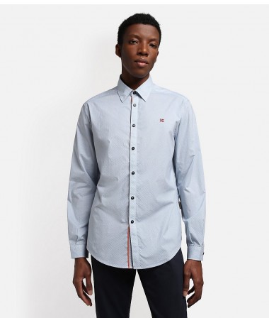 CHEMISE À MANCHES LONGUES COULEUR BLEU CLAIR NAPAPIJRI G-COURMA. FIESTA CONCEPT STORE