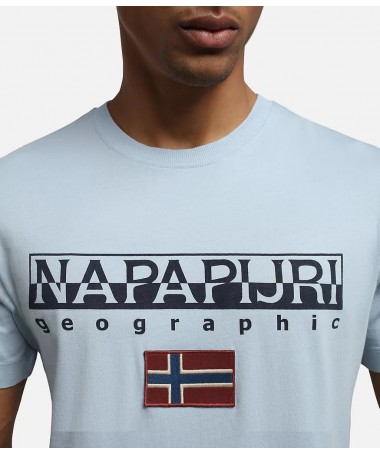TEE SHIRT MANCHES COURTES HOMME NAPAPIJRI S-AYAS. FIESTA CONCEPT STORE