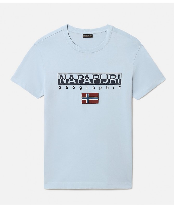 TEE SHIRT MANCHES COURTES HOMME NAPAPIJRI S-AYAS. FIESTA CONCEPT STORE