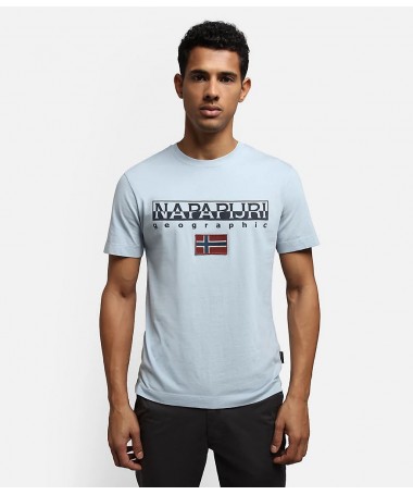 TEE SHIRT MANCHES COURTES HOMME NAPAPIJRI S-AYAS. FIESTA CONCEPT STORE