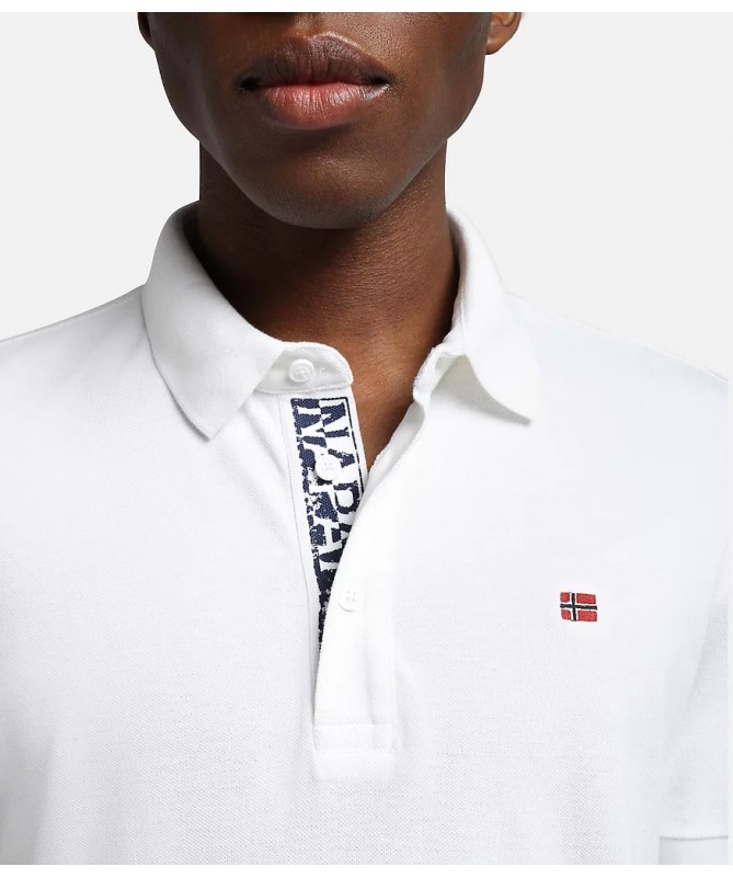 Polo manches courtes pour homme Napapijri. EOLANOS 3 FIESTA CONCEPT STORE