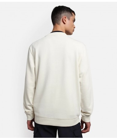 SWEAT SHIRT MANCHES LONGUES A COL ROND EN COTON BIO. B-VERRES C FIESTA CONCEPT STORE