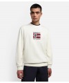 SWEAT SHIRT MANCHES LONGUES A COL ROND EN COTON BIO. B-VERRES C FIESTA CONCEPT STORE