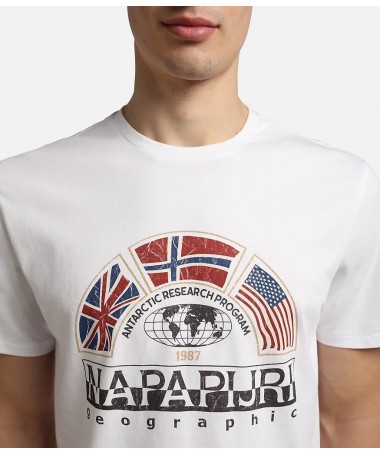 T-shirt à manches courtes pour homme Turin de Napapijri. FIESTA CONCEPT STORE