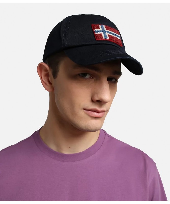 Casquette Falis mixte avec drapeau norvégien sur le devant. FALIS FIESTA CONCEPT STORE