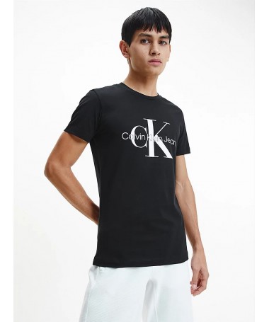 T shirt jersey de pur coton Calvin Klein avec logo sur le devant. J30J320935 fiesta concept store