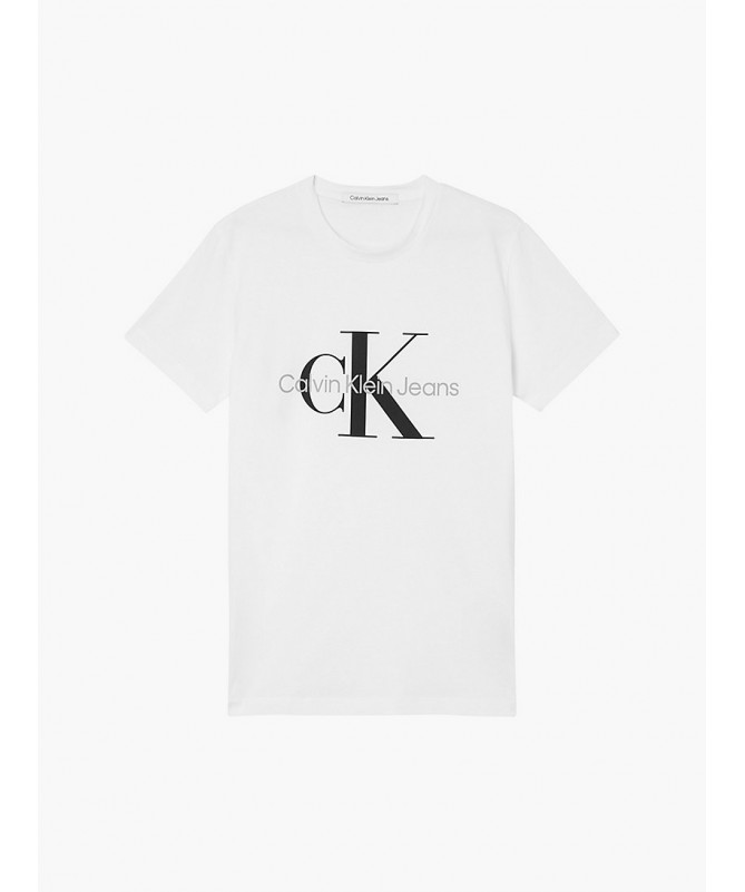T shirt jersey de pur coton Calvin Klein avec logo sur le devant. J30J320935 fiesta concept store