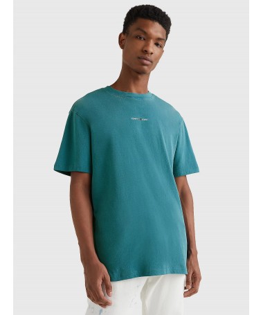 T-shirt Tommy Hilfiger pour homme ajusté en coton bio. DM0DM12852 FIESTA CONCEPT STORE