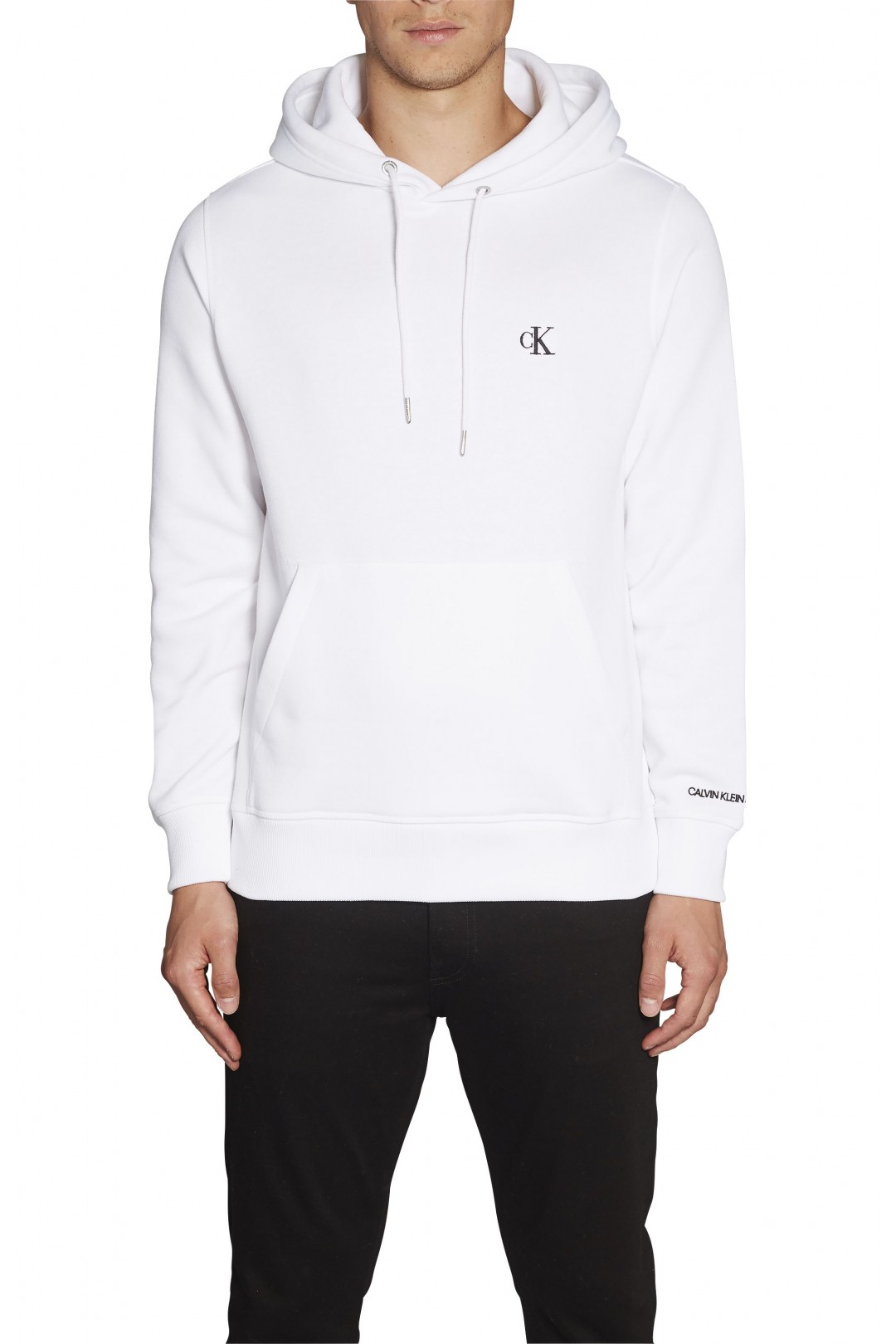 SWEAT À CAPUCHE EN POLAIRE Ck J30J315713 fiesta