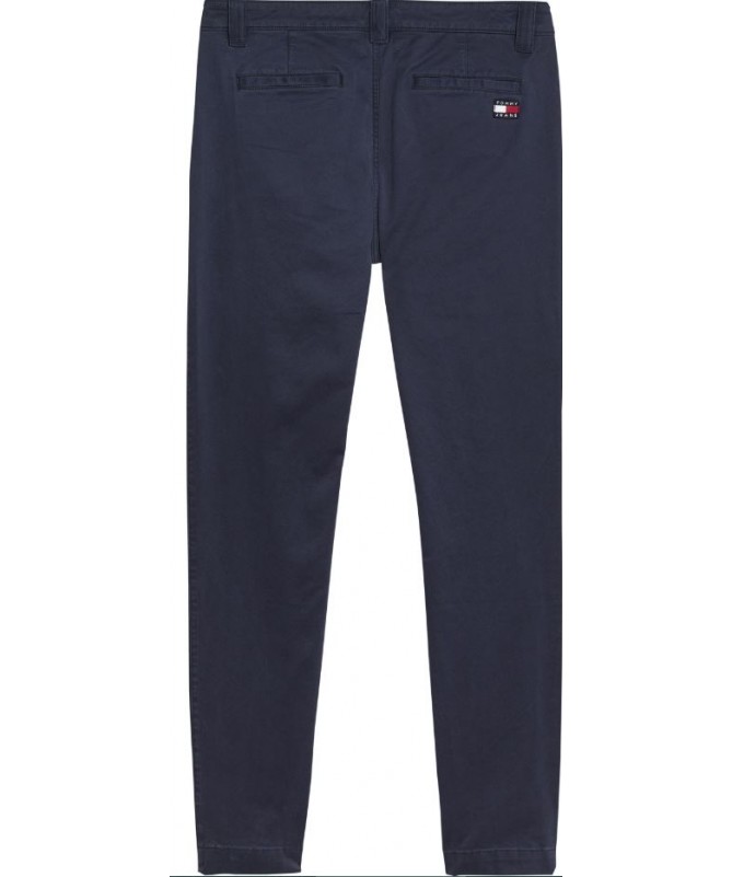 chino en coton bio extensible coupe slim DM0DM09595 fiesta
