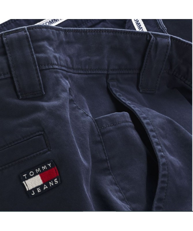 chino en coton bio extensible coupe slim DM0DM09595 fiesta