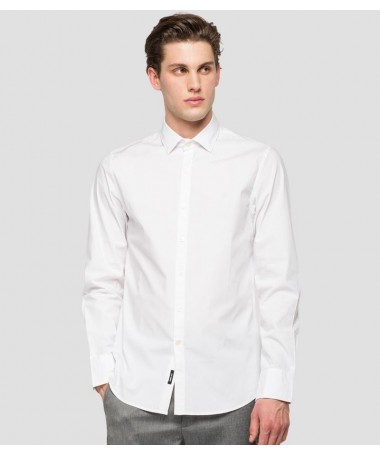 CHEMISE EN POPELINE DE COTON