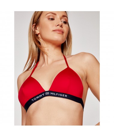 HAUT DE BIKINI DOS NU À TRIANGLES FIXES