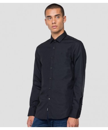 CHEMISE EN POPELINE DE COTON M4028 .000.80279A HOMME FIESTA 140