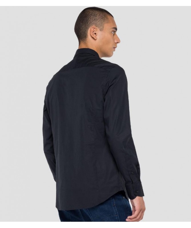 CHEMISE EN POPELINE DE COTON M4028 .000.80279A HOMME FIESTA R