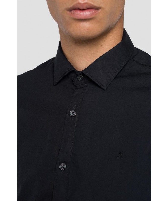 CHEMISE EN POPELINE DE COTON M4028 .000.80279A HOMME FIESTA AZE